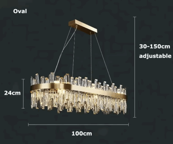 Luxury Modern Crystal Chandelier